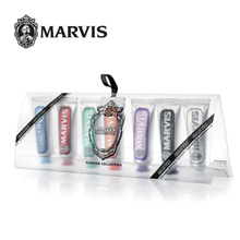 Load image into Gallery viewer, MARVIS Toothpaste 7 Flavours Collection Gift Box Set 25ml x 7
