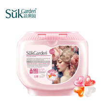 Load image into Gallery viewer, SukGarden 4in1 Laundry Pods (Rose Essential Fragrance) 52 Pods/Container  - Premium Fragrance Detergent Pods Laundry Capsules 蔬果园维多利亚玫瑰精油香氛4D洗衣凝珠 52粒/盒
