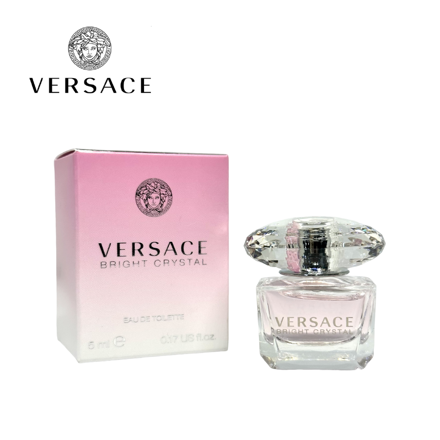 VERSACE Bright Crystal EDT 5ML Mini Perfume (范思哲 香恋水晶女士淡香水 EDT 5ML)