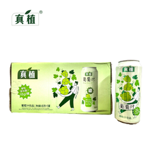 Load image into Gallery viewer, 【NEW SG Stocks】Zhen Zhi Fruit Juice with Pulp 真植果粒果汁 葡萄草莓水蜜桃荔枝 果肉饮品 490ml*15cans
