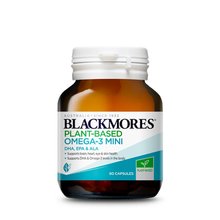 Load image into Gallery viewer, [NEW] Blackmores Plant-based Omega-3 Mini, 60 caps (Vegan)
