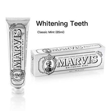 Load image into Gallery viewer, Marvis Toothpaste (Italy) 85ML - Whitening Mint, Jasmine, Cinnamon, Ginger, Classic Strong Mint, Aquatic, Amarelli Licorice
