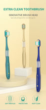 Load image into Gallery viewer, OralGos UK Sensitive Gum Ultra Soft Toothbrush | 59 Hole Head | Royal Shine PremiumToothbrush | 4000+ Extra Soft Bristles | Deep Clean &amp; Whitening
