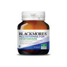 Load image into Gallery viewer, [NEW] Blackmores Multivitamins for Vegetarians (30s) Suitable for Vegans
