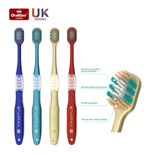 Load image into Gallery viewer, OralGos UK Sensitive Gum Ultra Soft Toothbrush | 59 Hole Head | Royal Shine PremiumToothbrush | 4000+ Extra Soft Bristles | Deep Clean &amp; Whitening
