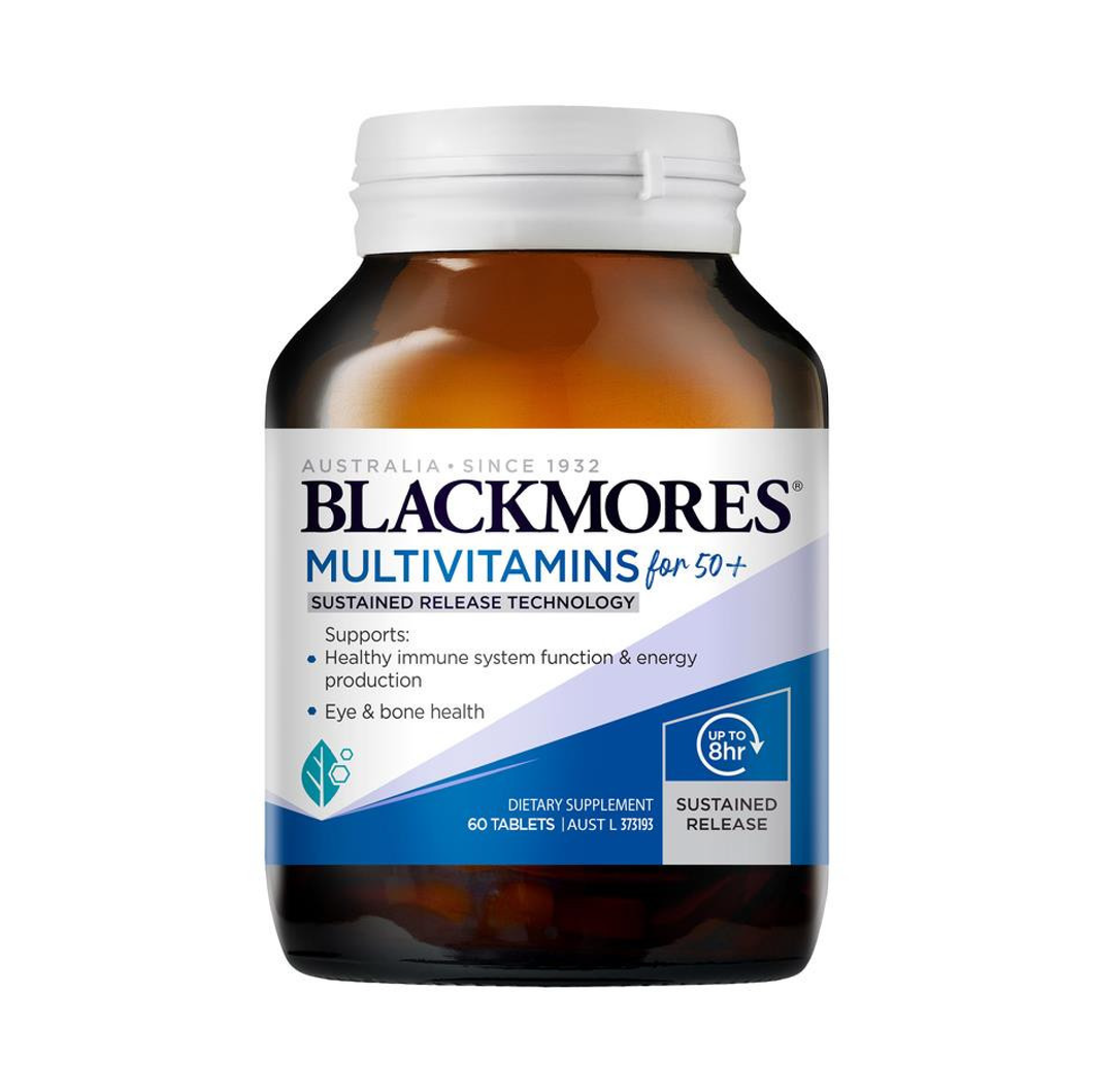 [NEW] Blackmores Multivitamin for 50+ Sustained Release 60 Capsules