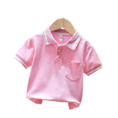 100% Cotton Toddler Polo Tee  80-90-100-110 儿童马球T-恤 (Coloured Series/ 颜色系列)