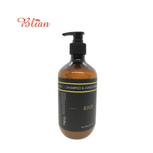 Load image into Gallery viewer, Blian 2 in 1 Shampoo (+Conditioner) 洗发乳与护发素 (Rice, Bamboo Charcoal | 大米, 竹炭) 500ml/bottle
