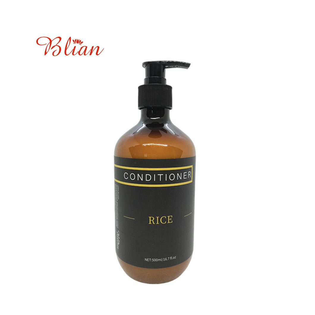Blian Hair Conditioner Rice 护发素 (Rice, Bamboo Charcoal | 大米, 竹炭) 500ml/bottle