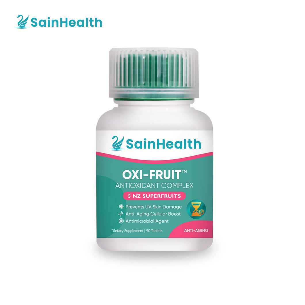 SainHealth Oxi-Fruit™ Antioxidant Complex (5 NZ Superfruits), 90 Tablets