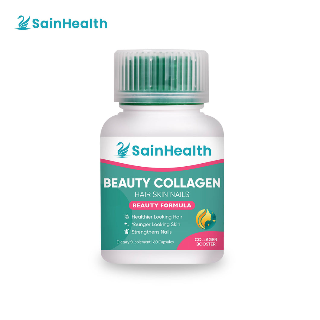 SainHealth Beauty Collagen Hair Skin Nails (Beauty Formula), 60 Capsules