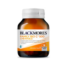 Load image into Gallery viewer, Blackmores Family Bio C 500, 50 chewables
