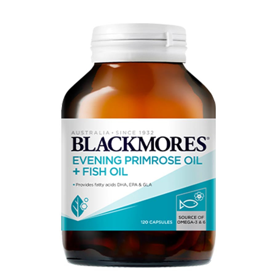 Blackmores Evening Primrose + Fish Oil 120s